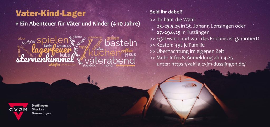 Vater-Kind-Zeltlager