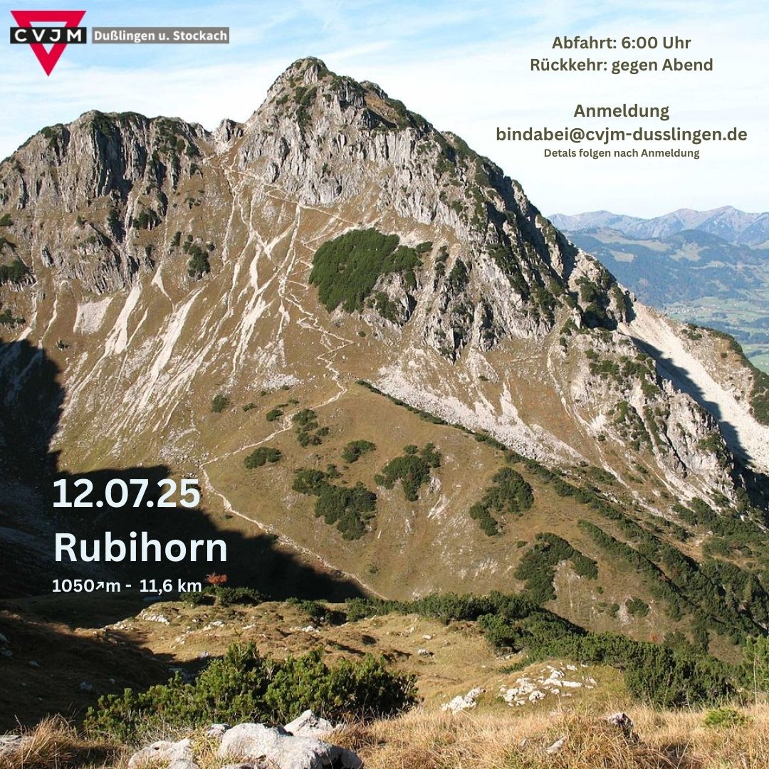 CVJM Wanderung am 12. Juli