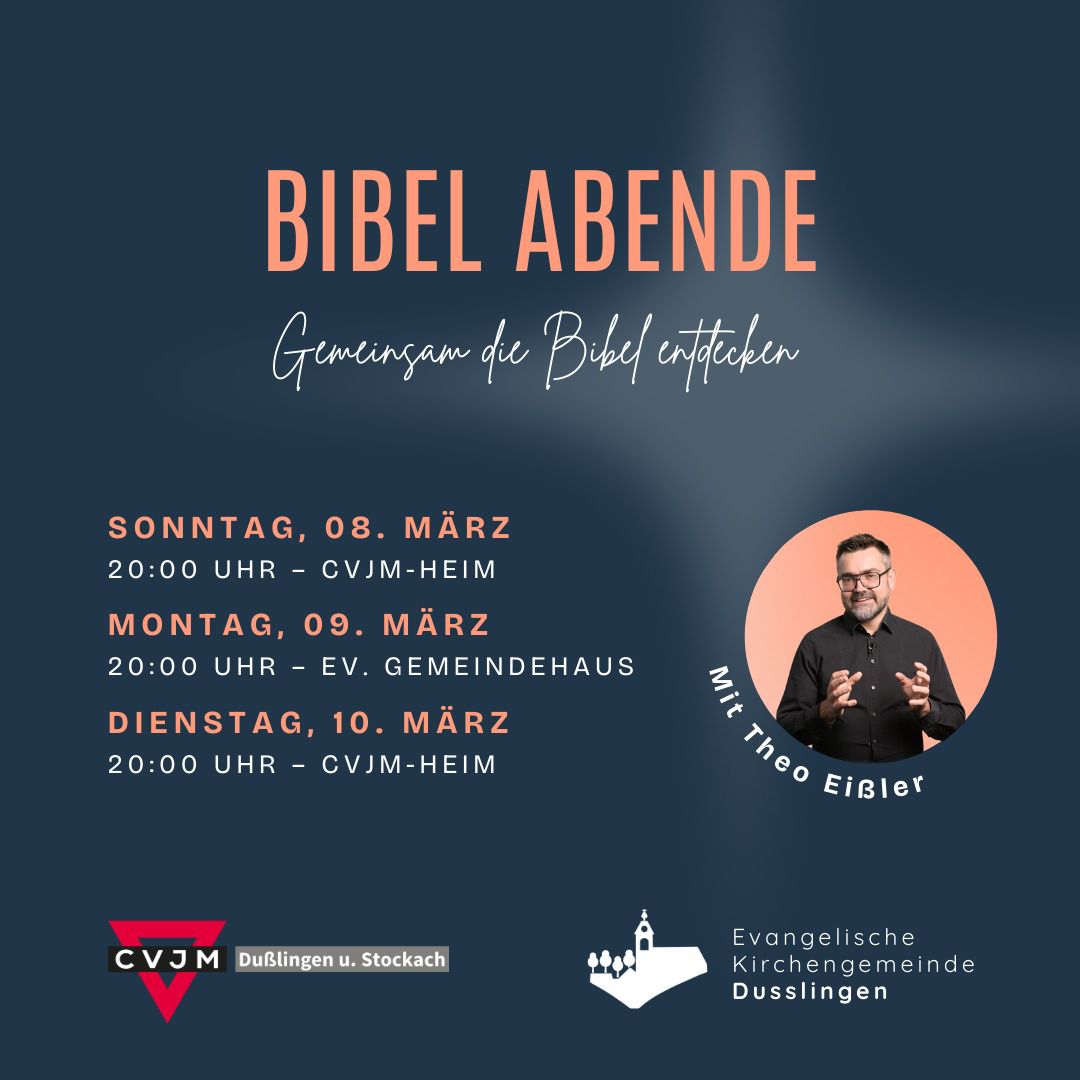 Bibelabende 08.-10. März