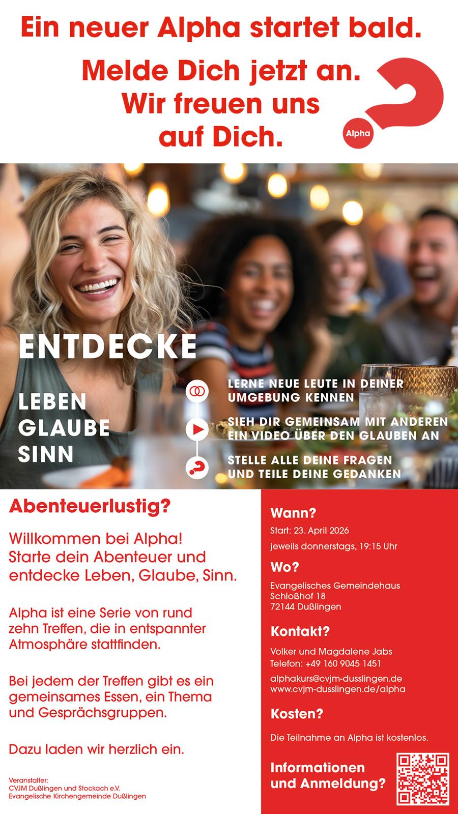 Alpha – Leben, Glaube, Sinn
